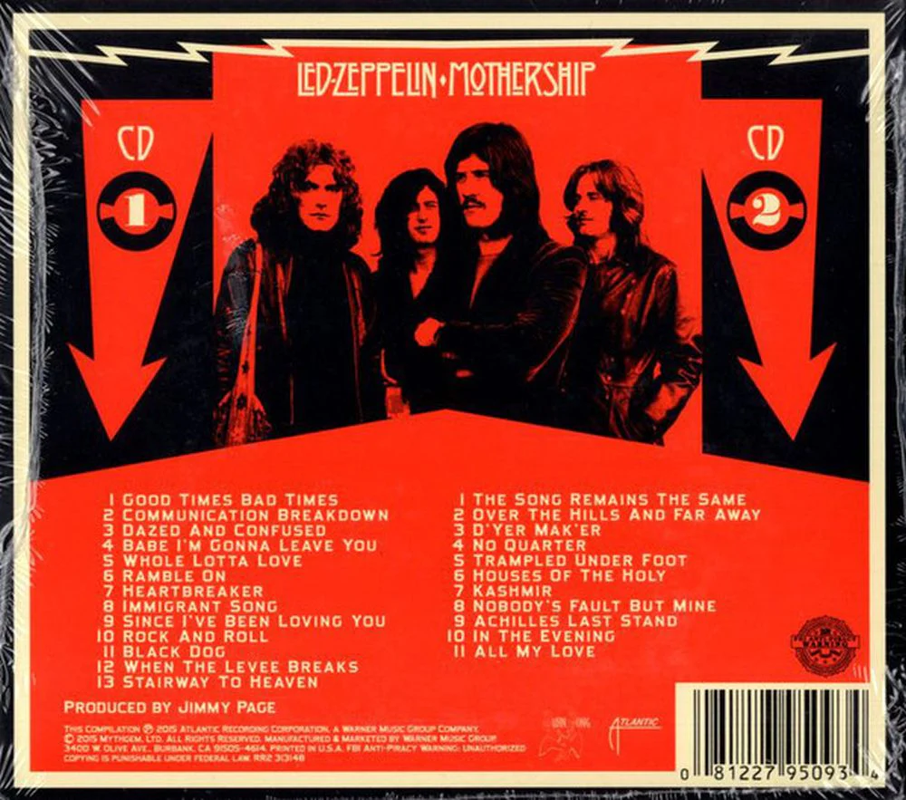 Led Zeppelin - Mothership (2015 2CD reissue) - CD - New - Image 2