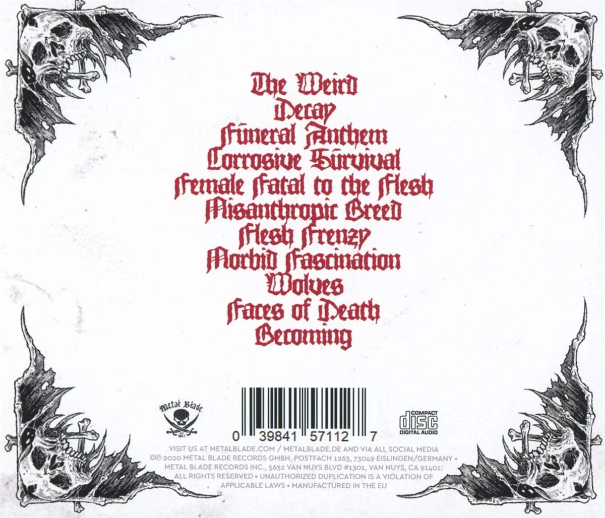 Lik - Misanthropic Breed - CD - New - Image 2
