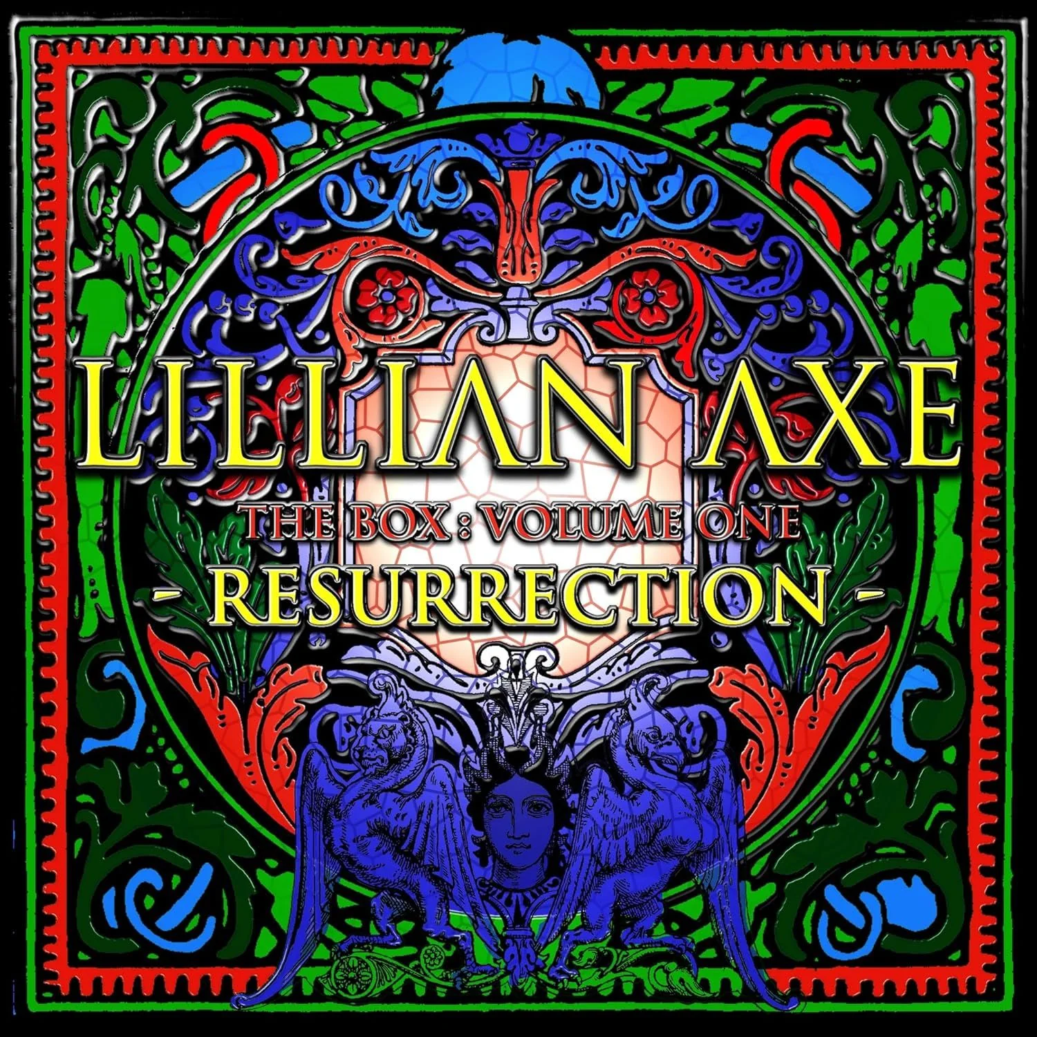 Lillian Axe - Box, The: Volume One - Resurrection (Poetic Justice/Psychoschizophrenia/Live 2002/Waters Rising/Sad Day On Planet Earth/Random Acts Of Blindness) (7CD Box Set) - CD - New