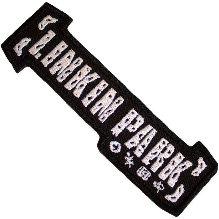 Linkin Park - Bracket Logo (95mm x 30mm) Sew-On Patch