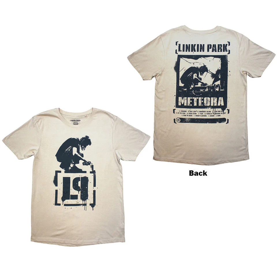 Linkin Park - Meteora Sand Shirt - 100% Official Merchandise