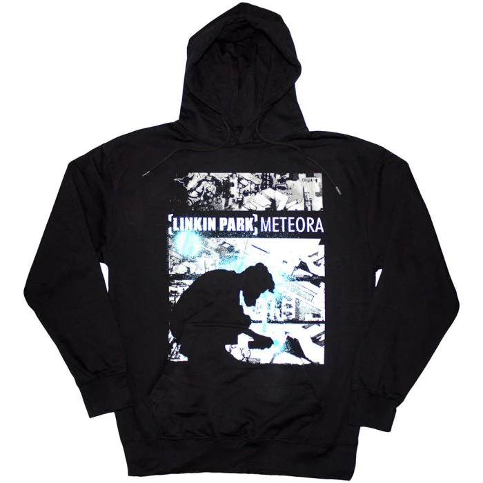 Linkin Park - Pullover Black Hoodie (Meteora Drip Collage) - 100% Official Merchandise