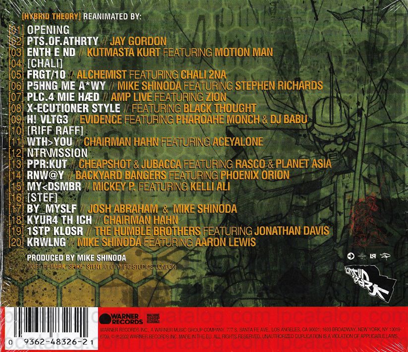 Linkin Park - Reanimation (2020 Reissue) - CD - New - Image 2