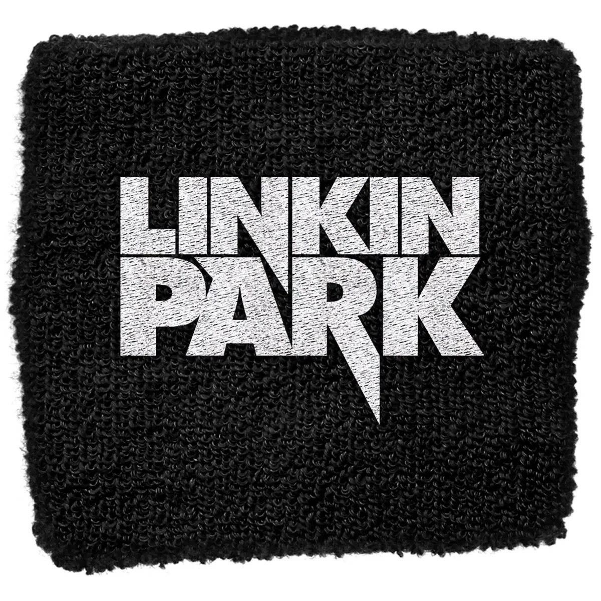 Linkin Park - Sweat Towelling Embroided Wristband (Logo)