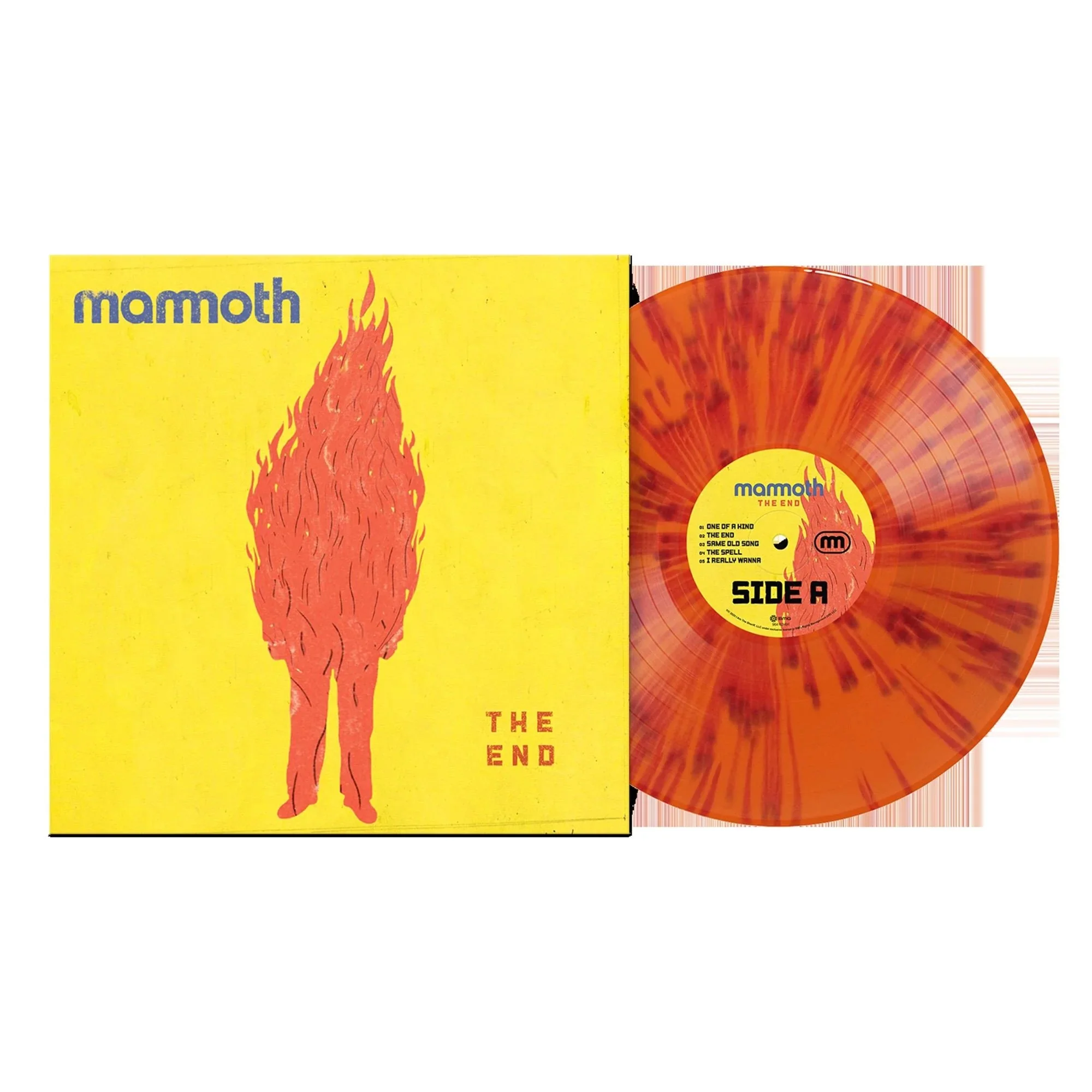 Mammoth WVH - End, The (Orange with Red Splatter vinyl gatefold) - Vinyl - New