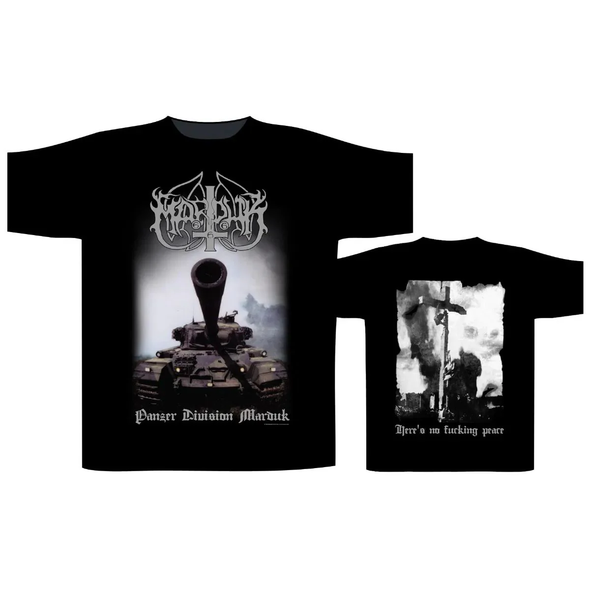 Marduk - Panzer Division 20th Anniversary Black Shirt - 100% Official Merchandise