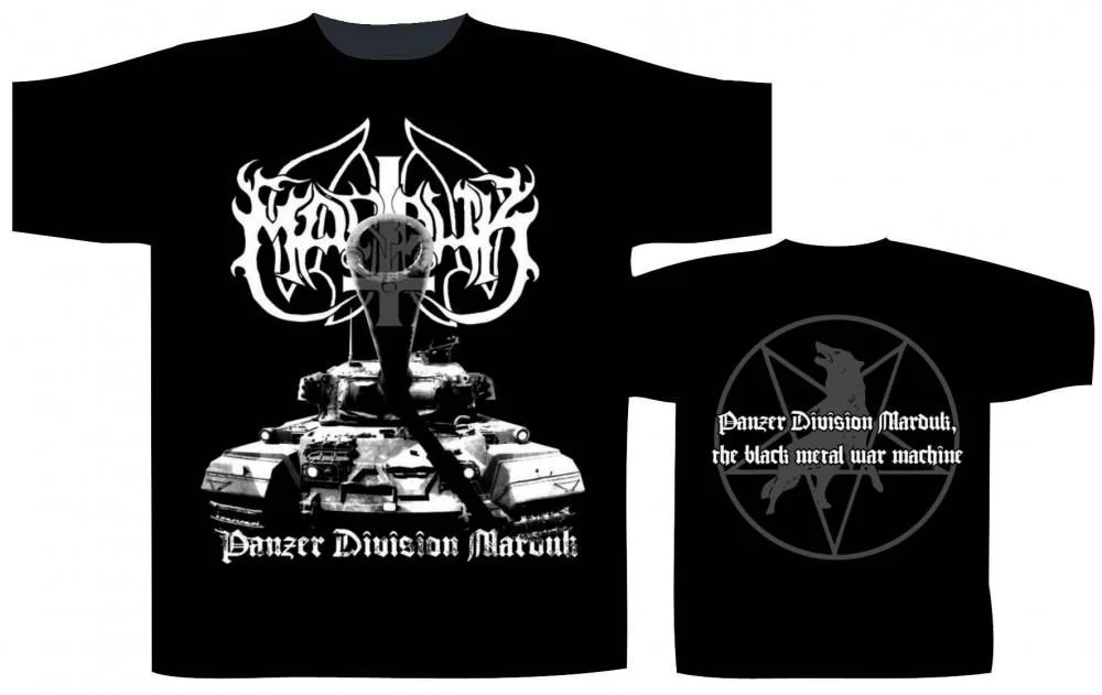 Marduk - Panzer Division Black Shirt - 100% Official Merchandise