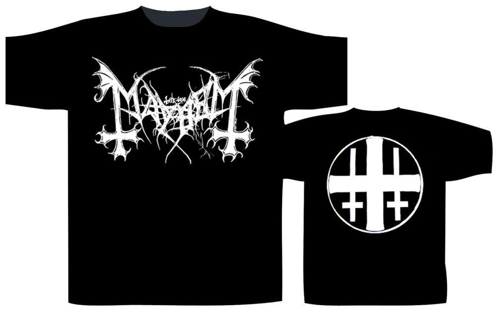 Mayhem - Legion Norge Short Sleeve Black Shirt - 100% Official Merchandise