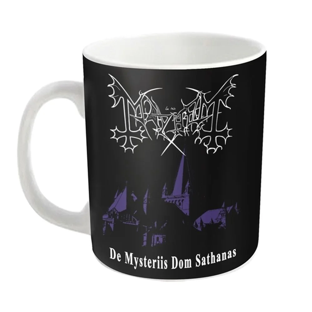 Mayhem - Mug (De Mysteriis Dom Sathanas - White)
