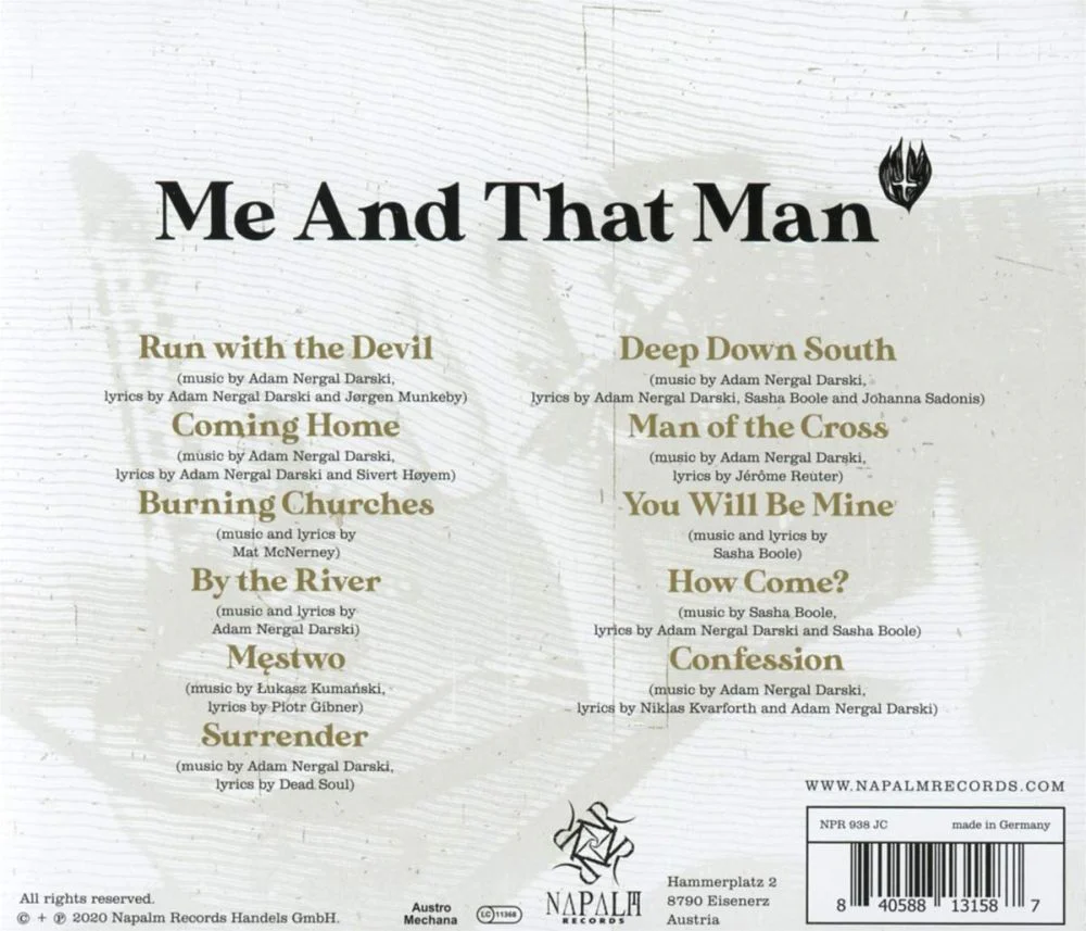 Me And That Man - New Man, New Songs, Same Shit. Vol. 1 - CD - New - Image 2
