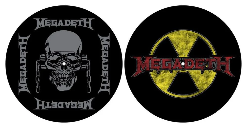 Megadeth - Turntable Slipmat Pair (Radioactive)