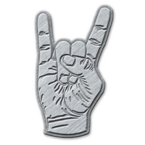 Metal Horns - Pin Badge - Horns
