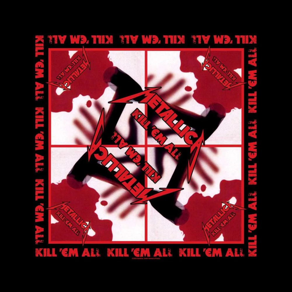 Metallica - Bandana (Kill 'em All) (540mm x 520mm)