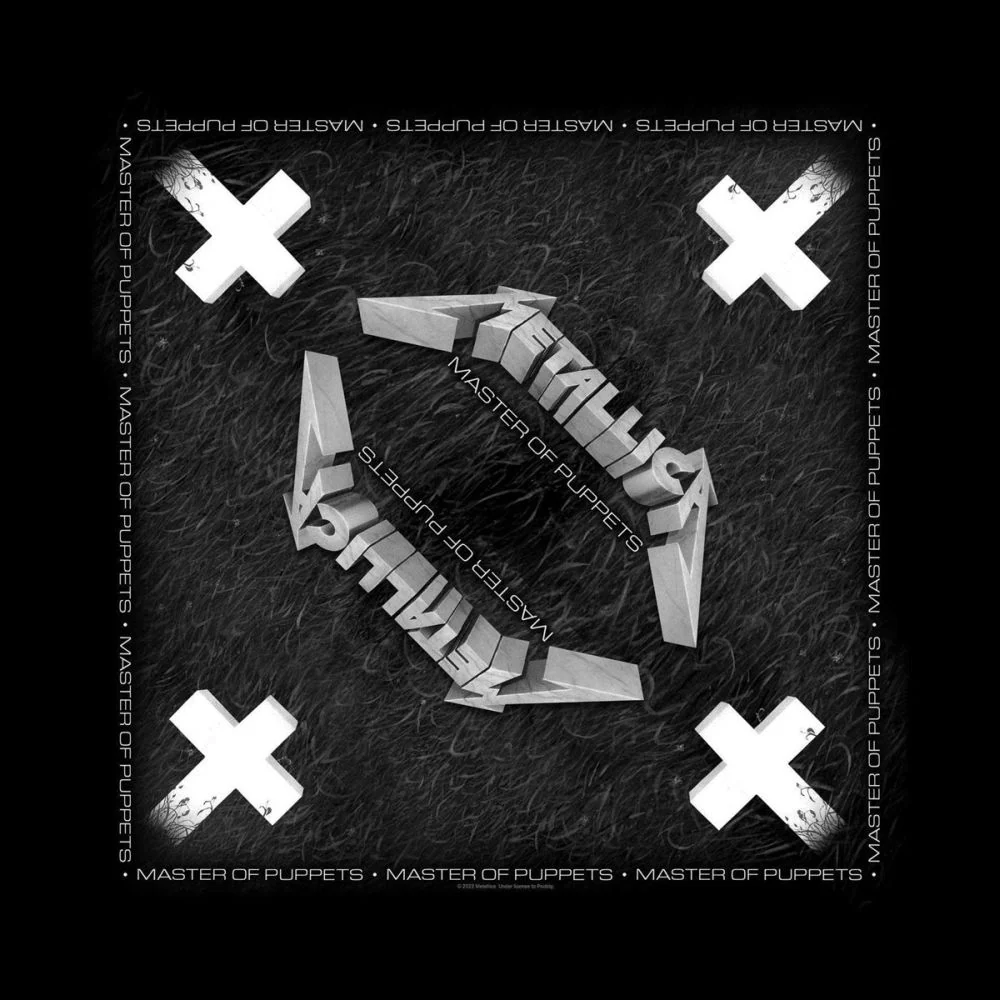 Metallica - Bandana (Master Of Puppets) (540mm x 520mm)