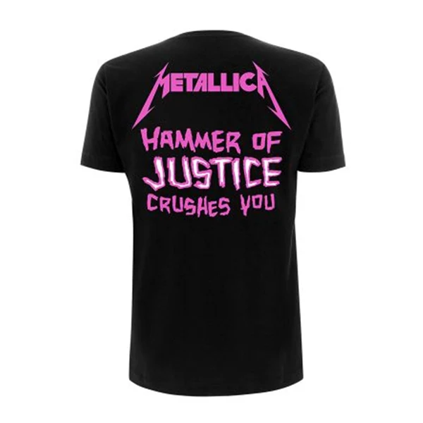 Metallica - Damaged Justice Black Shirt - 100% Official Merchandise - Image 2