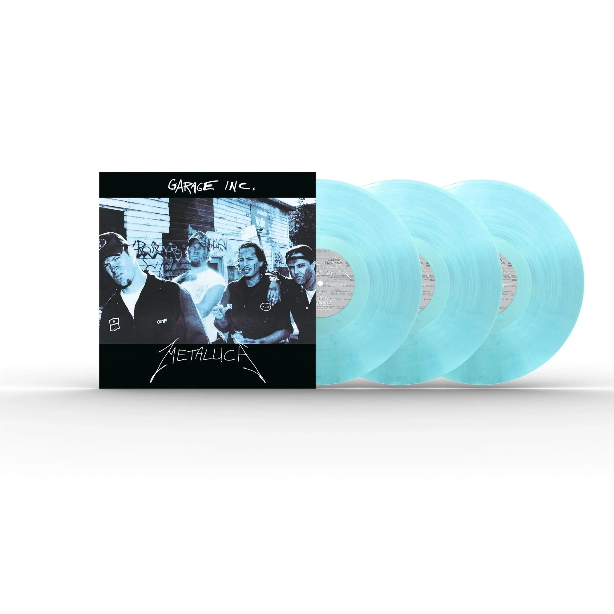 Metallica - Garage Inc. (Ltd. Ed. 3LP Fade To Blue vinyl gatefold reissue) - Vinyl - New
