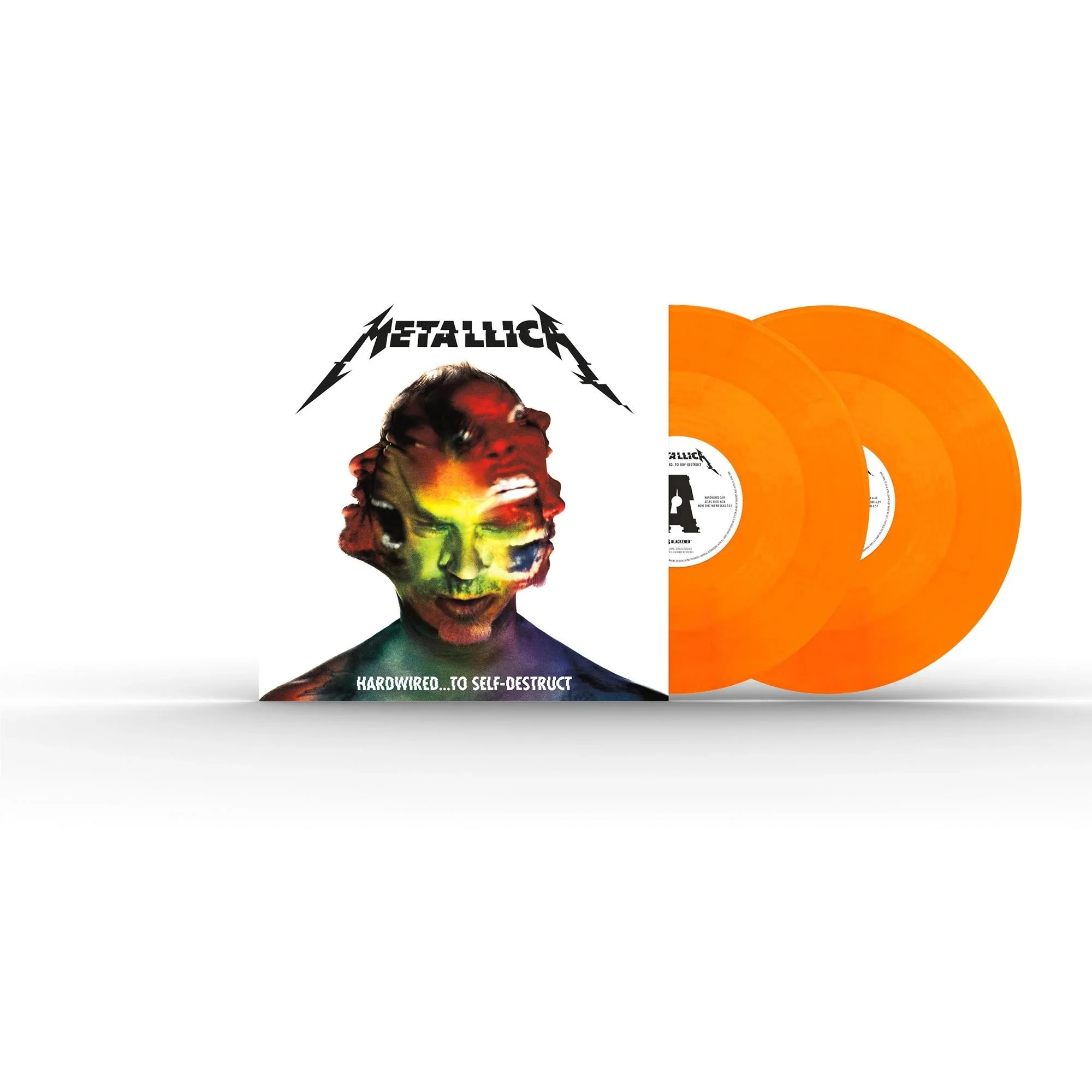 Metallica - Hardwired… To Self-Destruct (Flame Orange Vinyl 2LP)(IMPORT) - Vinyl - New