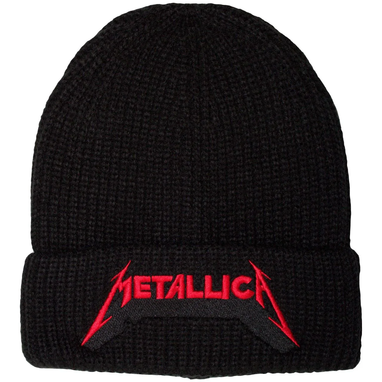 Metallica - Knit Beanie - Embroidered - Red Logo - COMING SOON