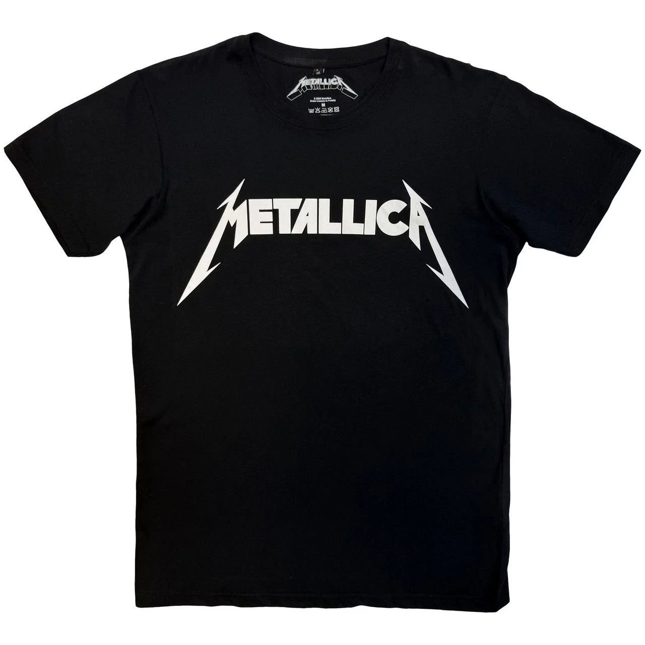 Metallica - Logo (Carbon Range) Black Shirt - 100% Offical Merchandise
