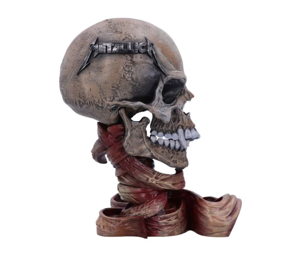 Metallica - Sad But True Pushead Skull Sculpture (229mm x 170mm x 278mm) - Image 2