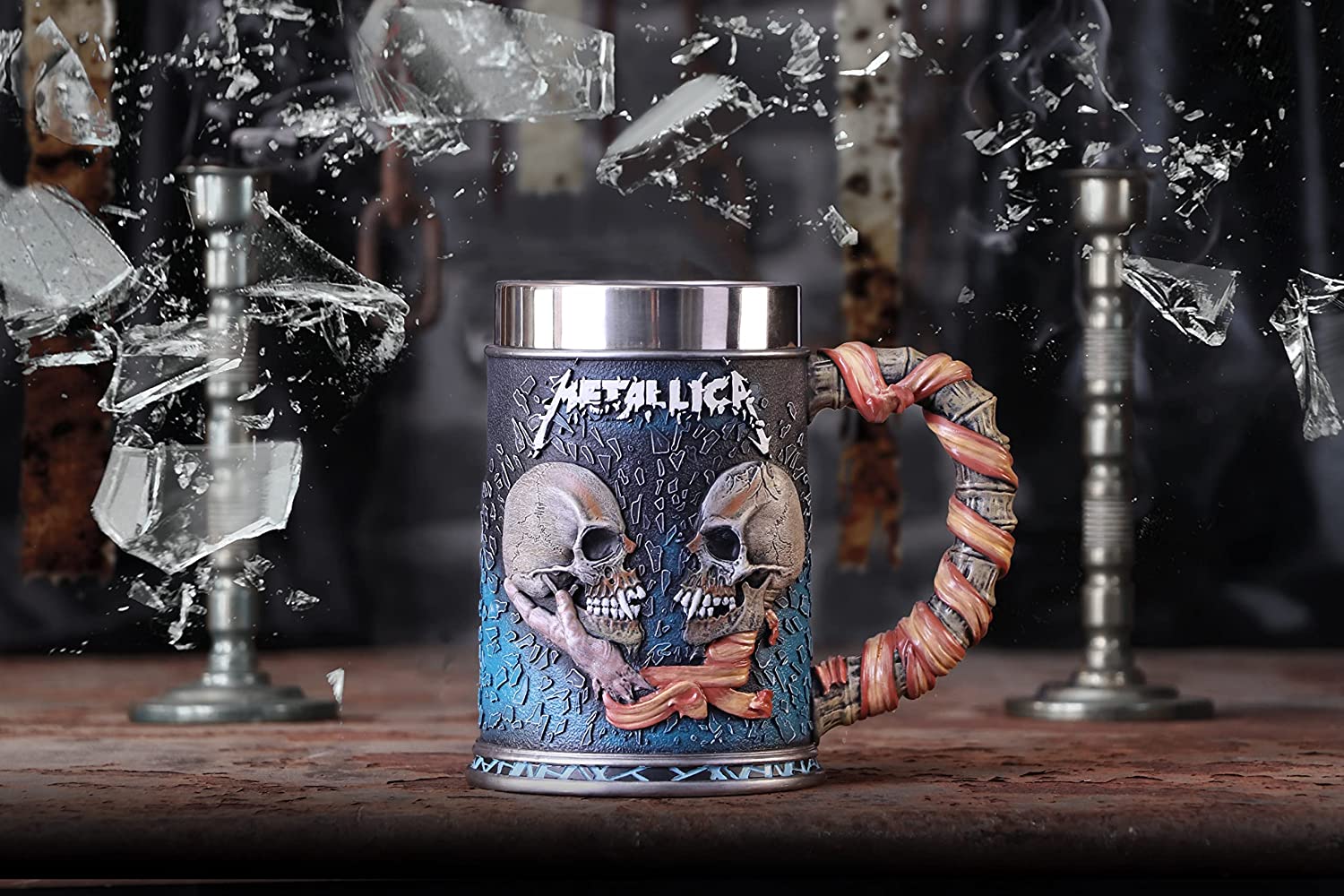Metallica - Tankard Sad But True - Pint (560ml) 14.5cm high quality resin cast w. removable stainless steel insert) - Image 2