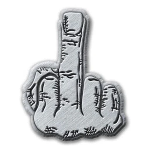Middle Finger - Pin Badge - Finger