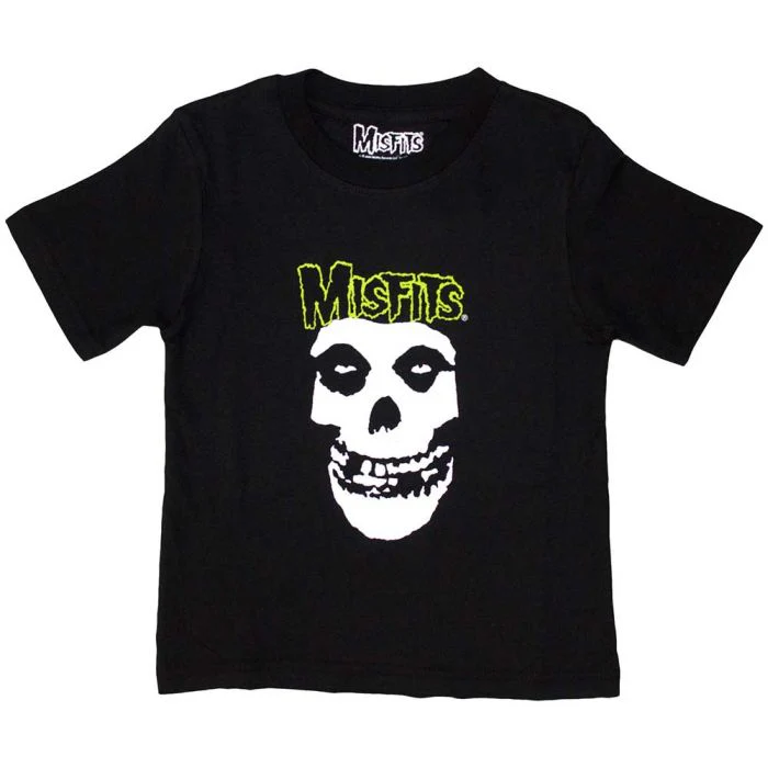 Misfits - Skull Toddler and Youth Black Shirt - 100% Official Merchandise