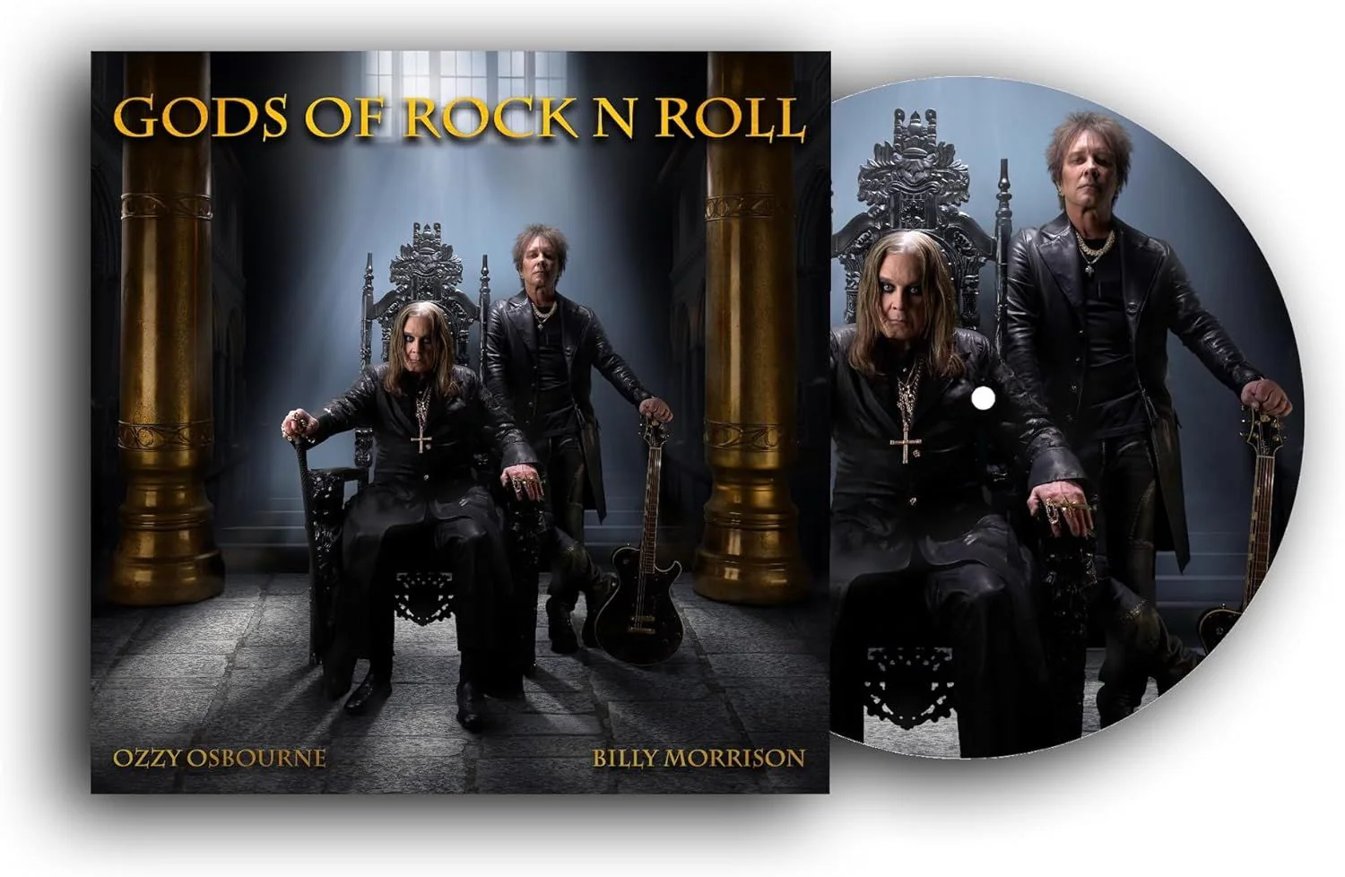 Morrison, Billy with Ozzy Osbourne - Gods Of Rock N Roll (12" EP Picture Disc) - Vinyl - New