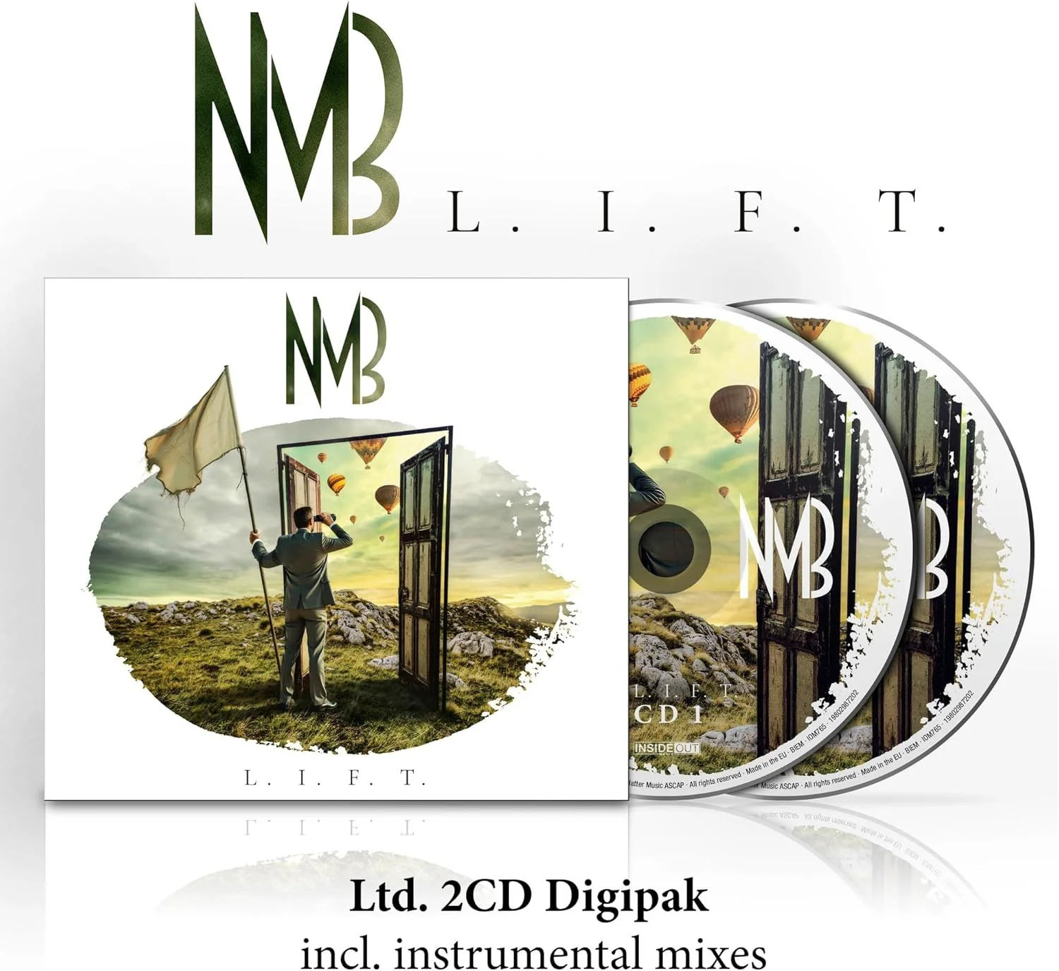 Morse, Neal Band - L.I.F.T. (2CD digipak with instrumental mixes) - CD - New