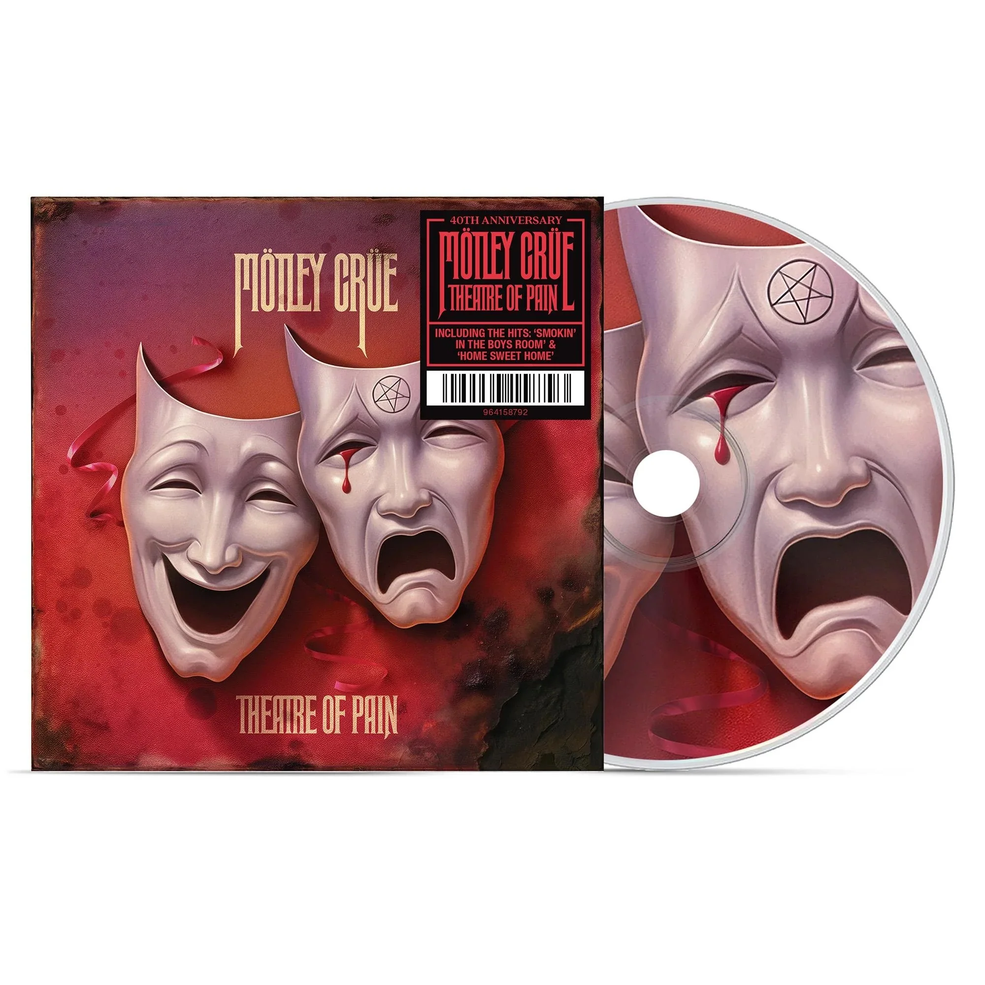 Motley Crue - Theatre Of Pain (40th Anniversary digipak reissue) - CD - New