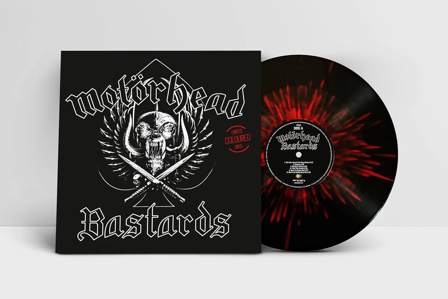 Motorhead - Bastards (Red and Black Splatter Vinyl) - Vinyl - New