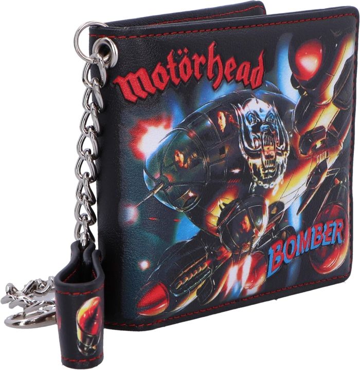 Motorhead - Bomber - Bi-Fold Wallet with Chain - Leather - Image 2