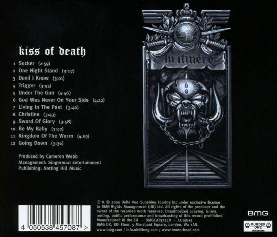 Motorhead - Kiss Of Death (2019 reissue) - CD - New - Image 2