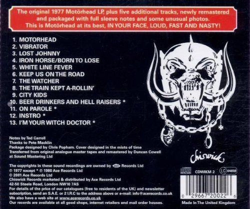 Motorhead - Motorhead - CD - New - Image 2