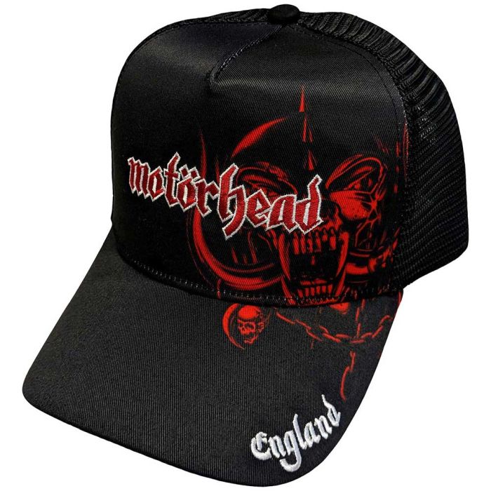 Motorhead - Premium Trucker Cap (England Red Warpig)