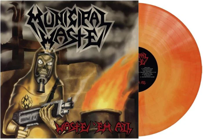 Municipal Waste - Waste 'Em All (Ltd. Ed. 2023 Orange Swirl vinyl reissue - 2200 copies) - Vinyl - New