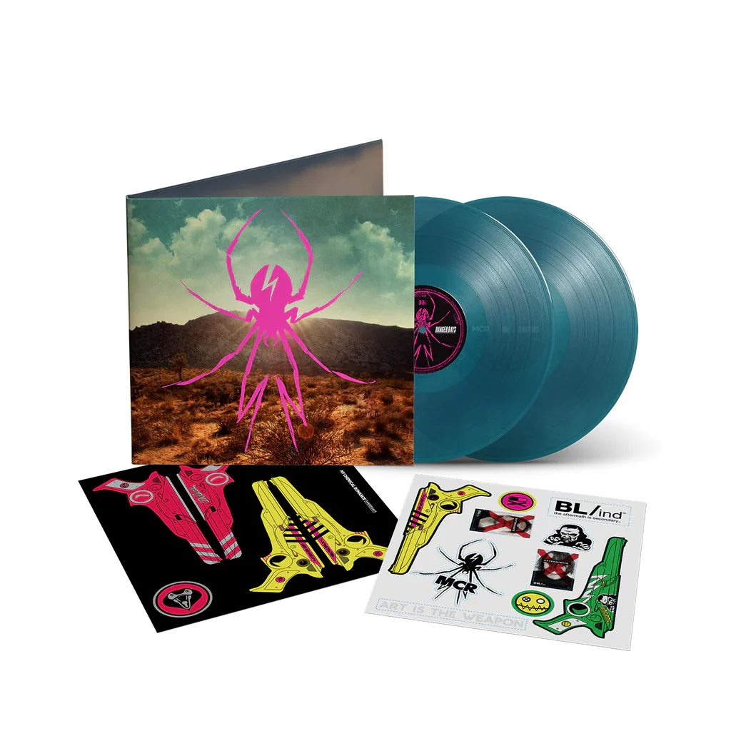 My Chemical Romance - Danger Days: The True Of The Lives Of The Fabulous Killjoys (2026 Deluxe Ed. 2LP Indie Exclusive Sea Blue vinyl reissue) - Vinyl - New - PRE-ORDER