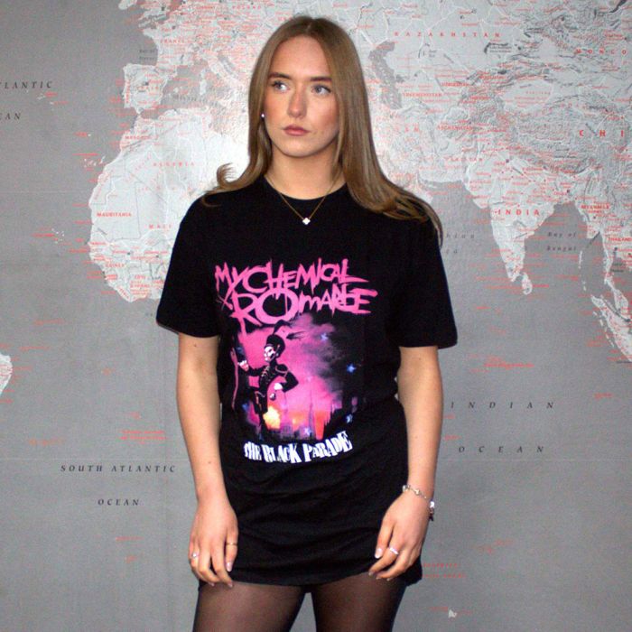 My Chemical Romance - March Womens Fitted Black Dress Shirt - 100% Official Merchandise