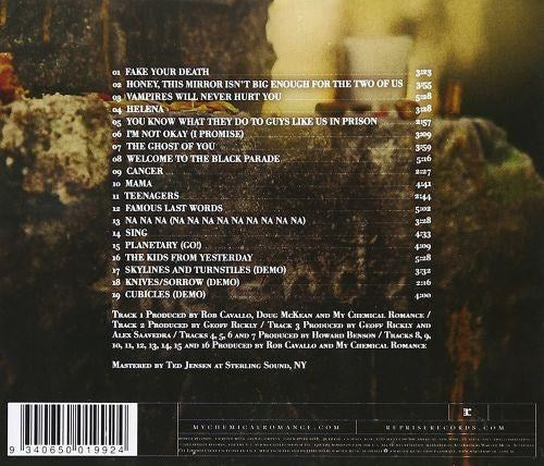 My Chemical Romance - May Death Never Stop You - The Greatest Hits 2001-2013 (Aust.) - CD - New - Image 2