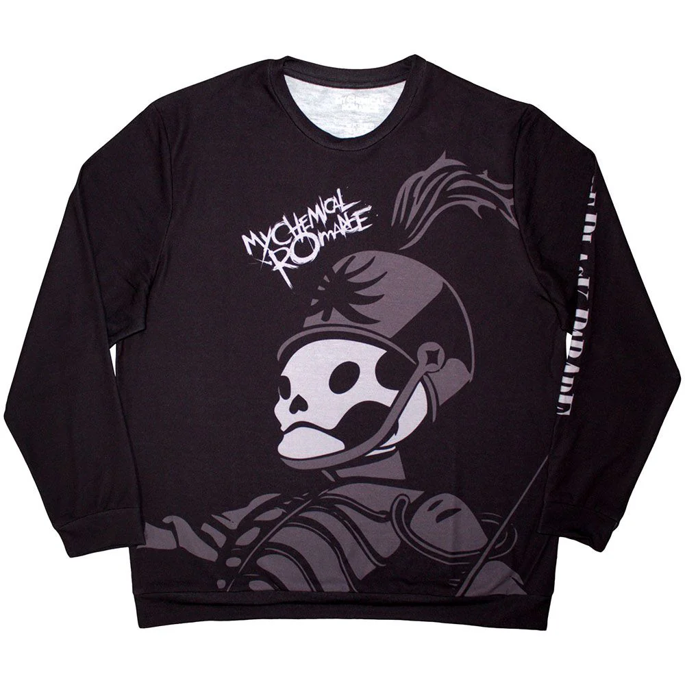 My Chemical Romance - Pepe Long Sleeve Black Light Cotton Shirt - 100% Official Merchandise