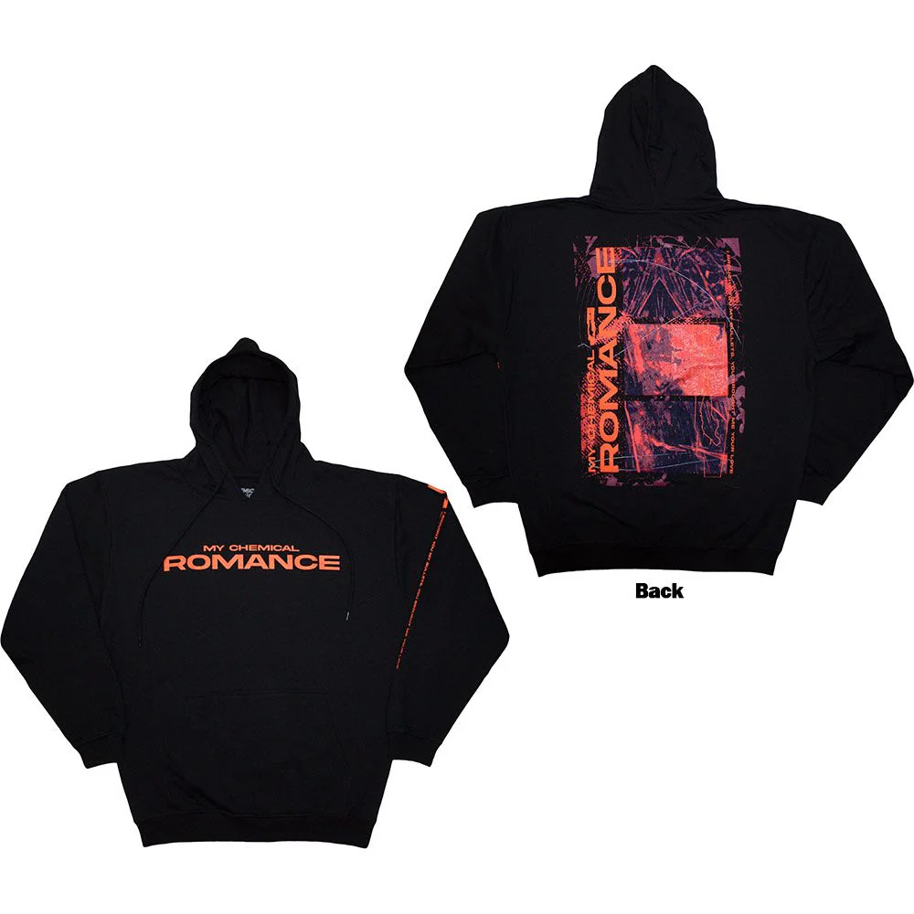 My Chemical Romance - Pullover Hoodie (Romance Bullets) - 100% Official Merchandise