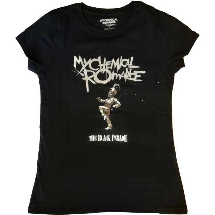 My Chemical Romance - TBP Cover Womens Fitted Black Shirt - 100% Official Merchandise