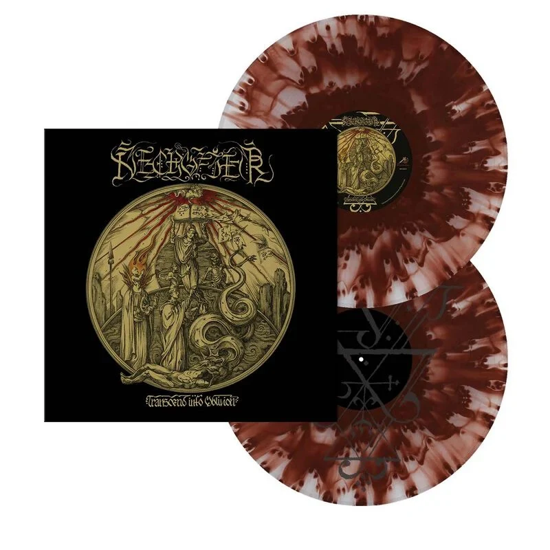 Necrofier - Transcend Into Oblivion (2LP Cosmic Storm Clear Brown Black Marbled vinyl gatefold) - Vinyl - New