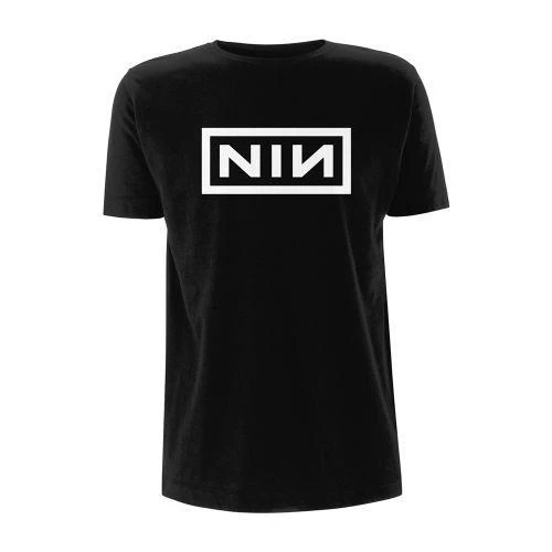 Nine Inch Nails - Classic White Logo Black Shirt - 100% Official Merchandise