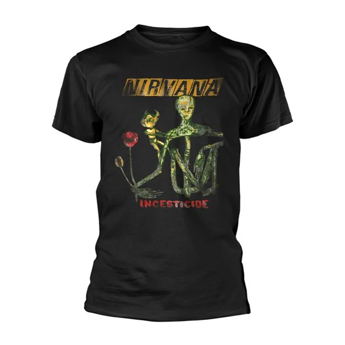 Nirvana - Incesticide Black Shirt - 100% Official Merchandise