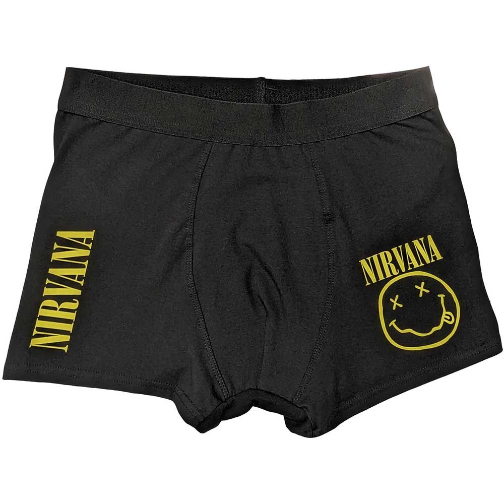 Nirvana - Logo Black Cotton Undies