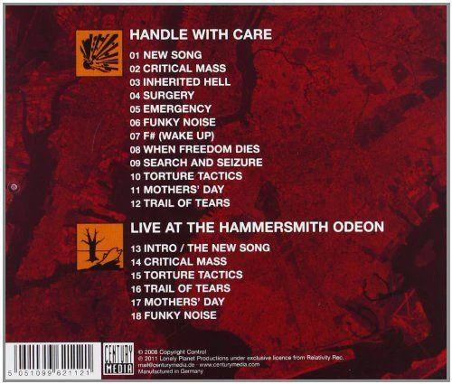 Nuclear Assault - Handle With Care (w. 6 bonus live tracks) (Euro.) - CD - New - Image 2