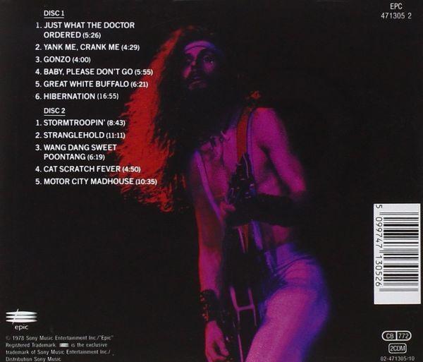Nugent, Ted - Double Live Gonzo! (2CD) - CD - New - Image 2