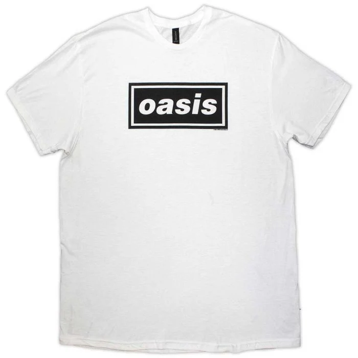 Oasis - Decca Logo White Shirt - 100% Official Merchandise