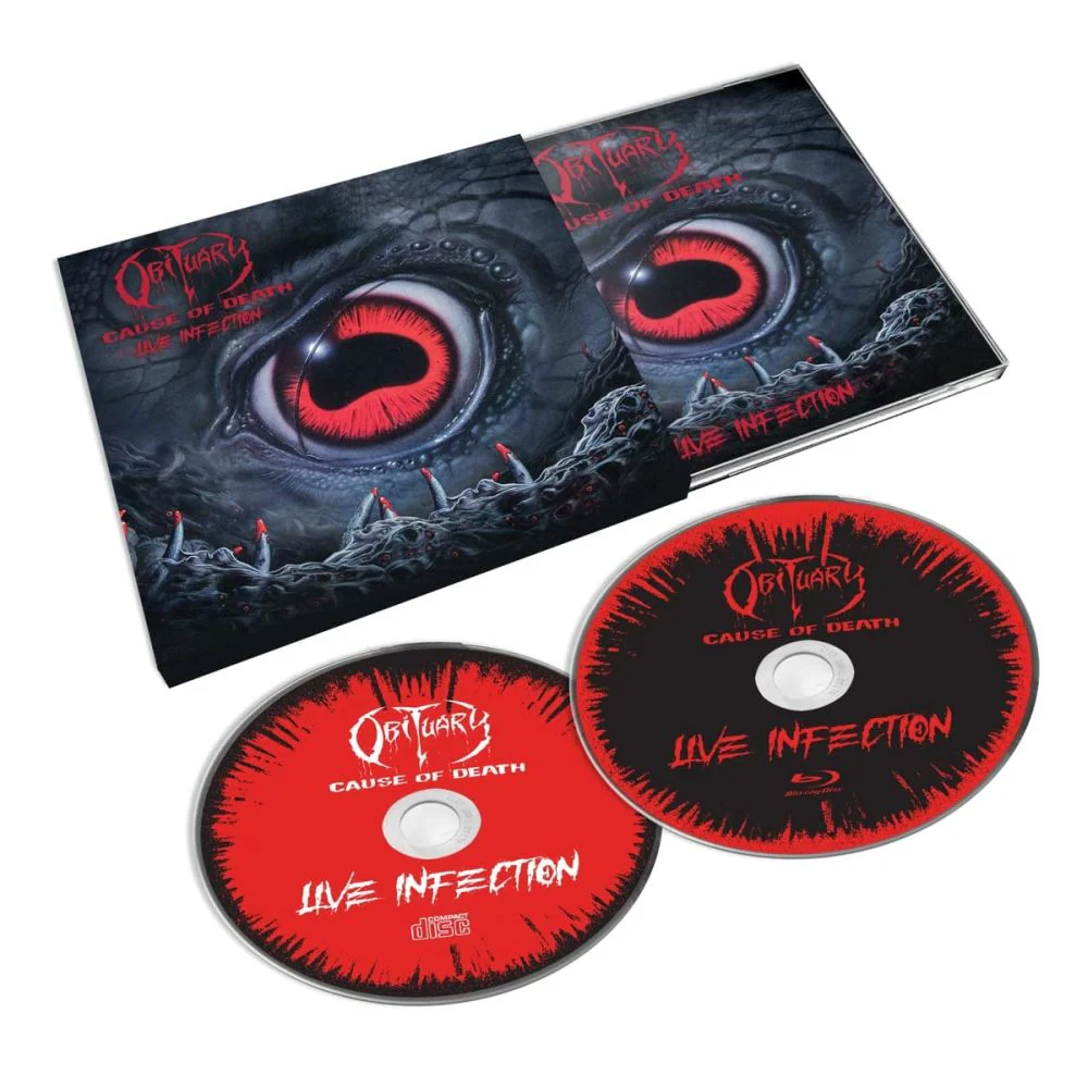 Obituary - Cause Of Death: Live Infection (Deluxe Ed. CD/Blu-Ray) - CD - New